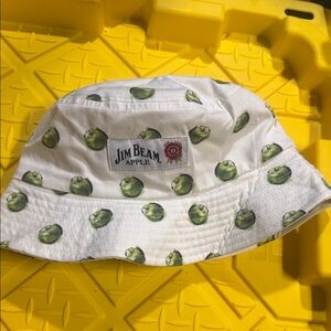 Apple Kids Bucket Hat - White and Green